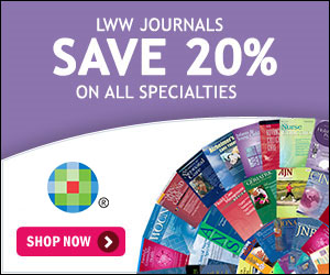 Get 20% Off Journals at LWW.com