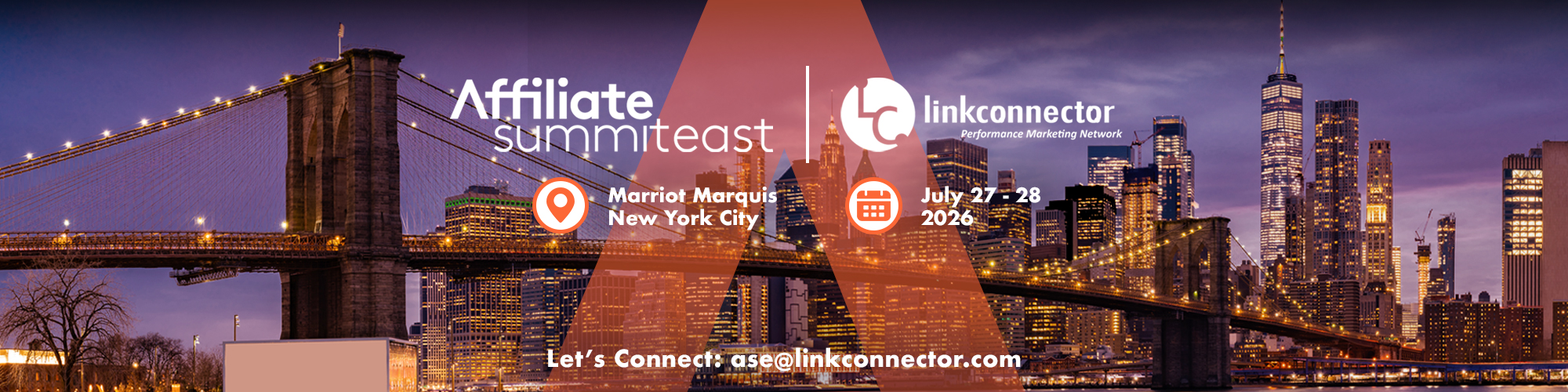 LinkConnector is heading to Affiliate Summit East 2026.